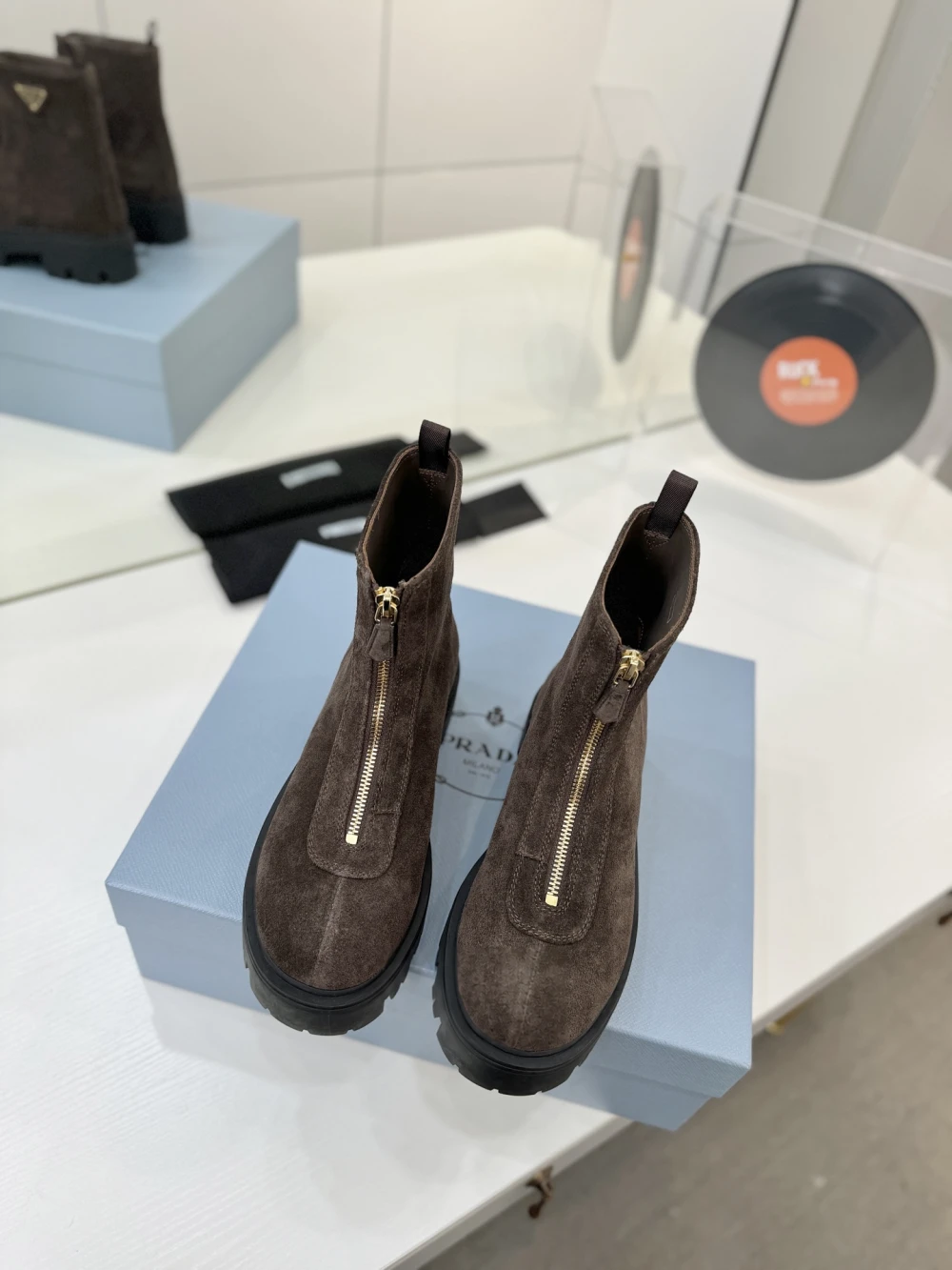 Prd / Ankle Boots / Dark Brown - image