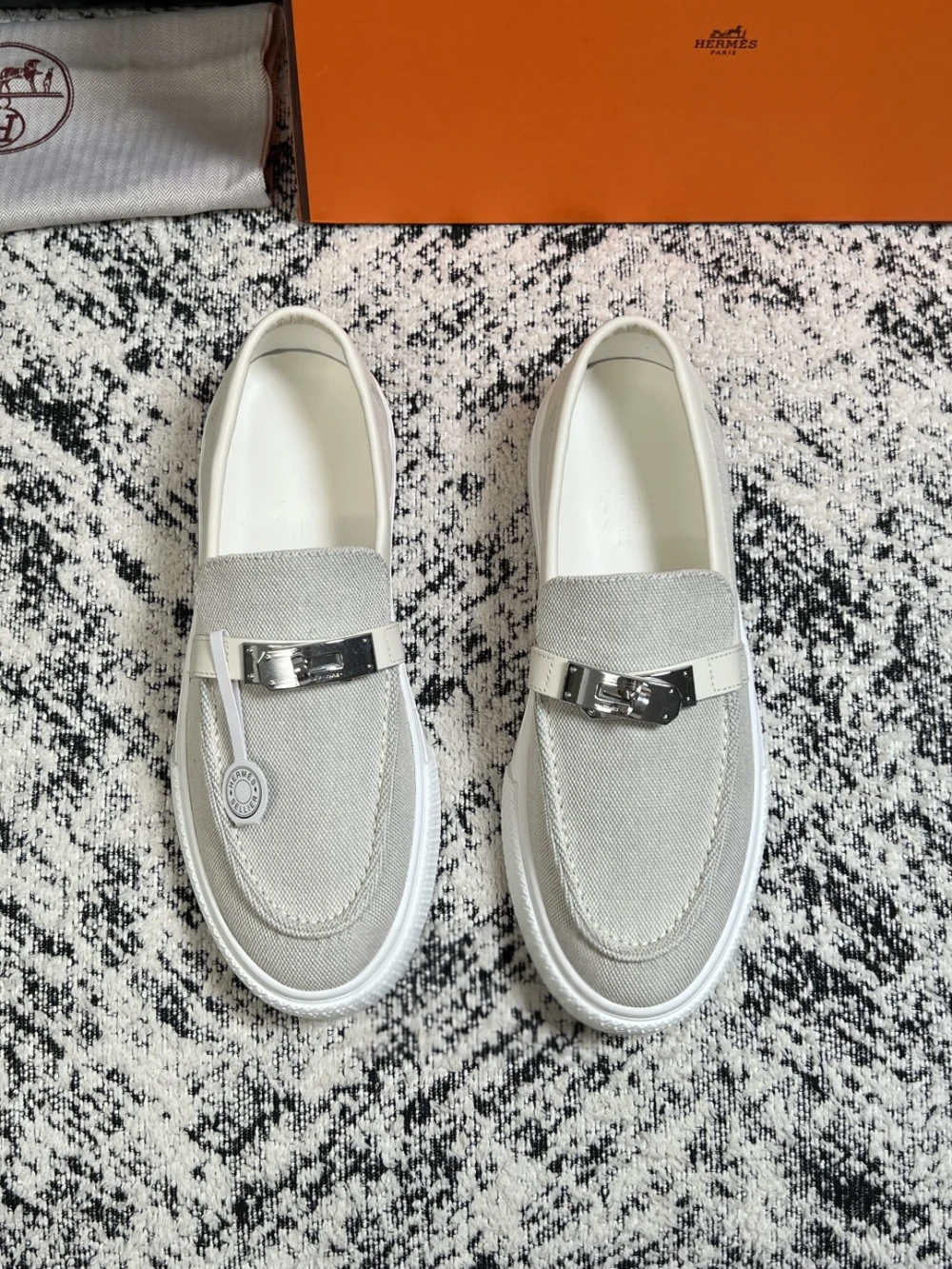 Hrms / Loafer / White Grey - image