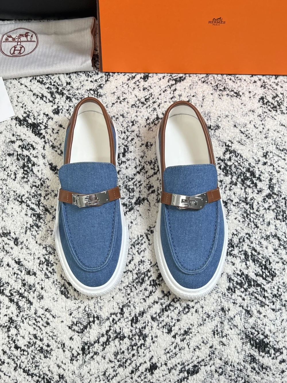 Hrms / Loafer / Blue Tan - image