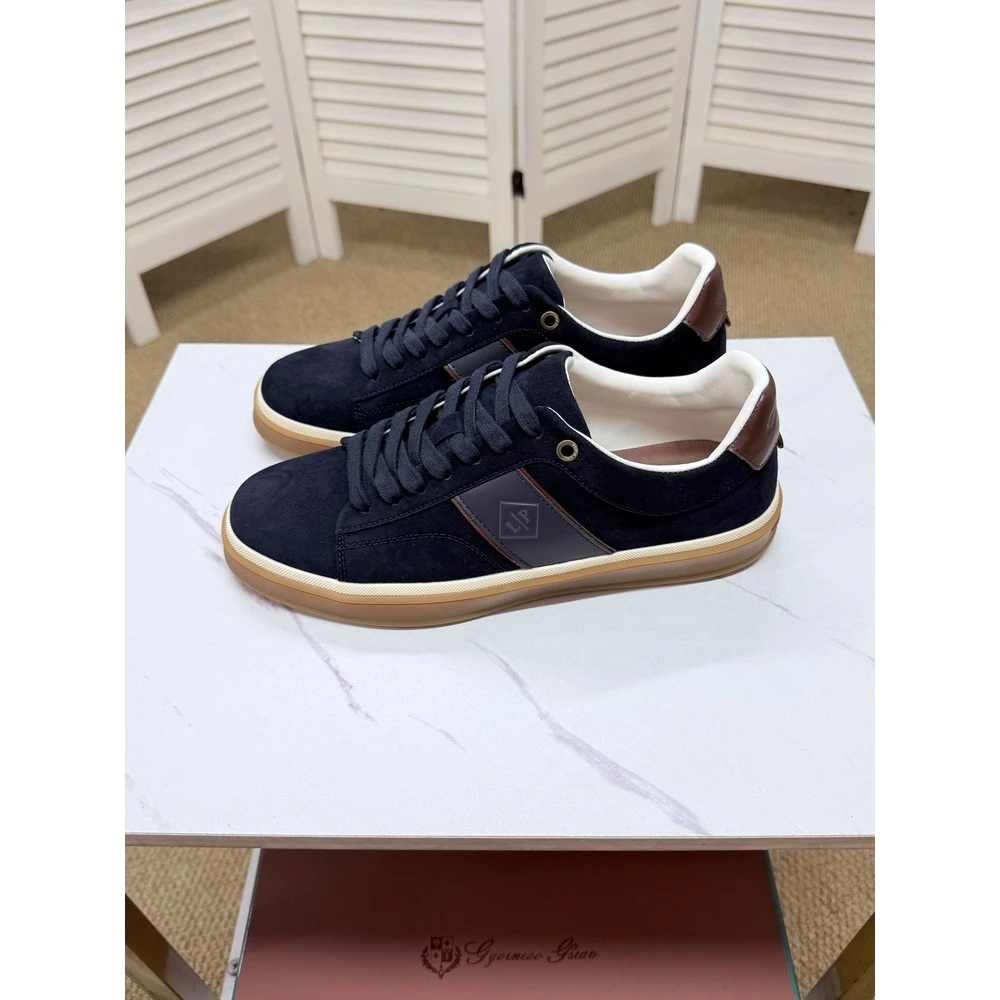 Loro P / Knit Sneaker / Navy - image