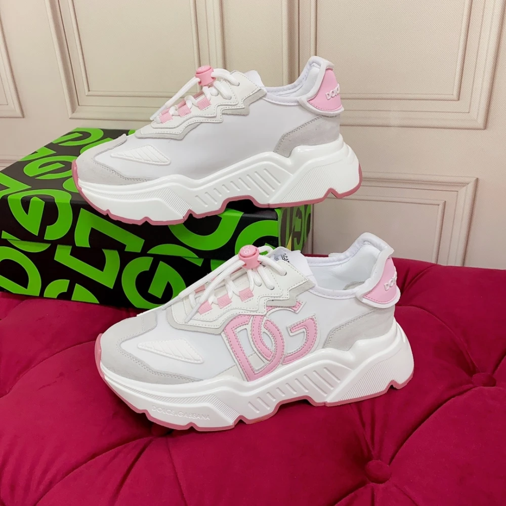 D&G / Chunky Logo / White Pink - image