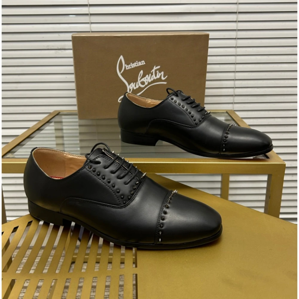 Christian Louboutin / Cap Toe Studs / Black - image