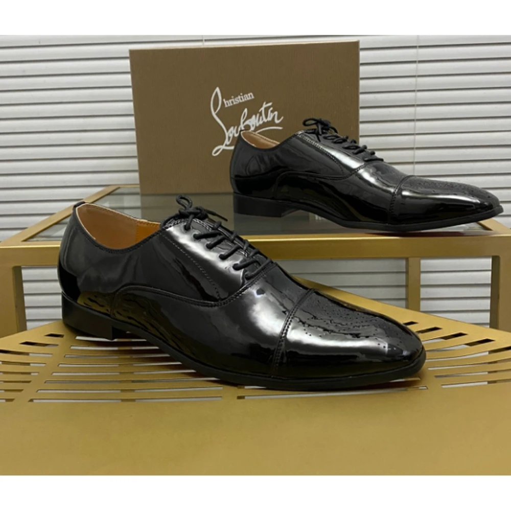 Christian Louboutin / Gloss Oxford / Black - image