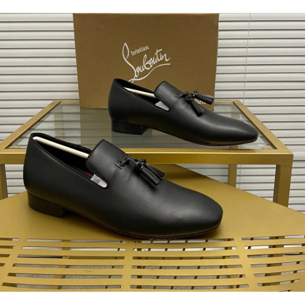 Christian Louboutin / Smooth Tassel Loafer / Black - image