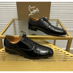 LBTN / Gloss Apron Lace-Up / Black