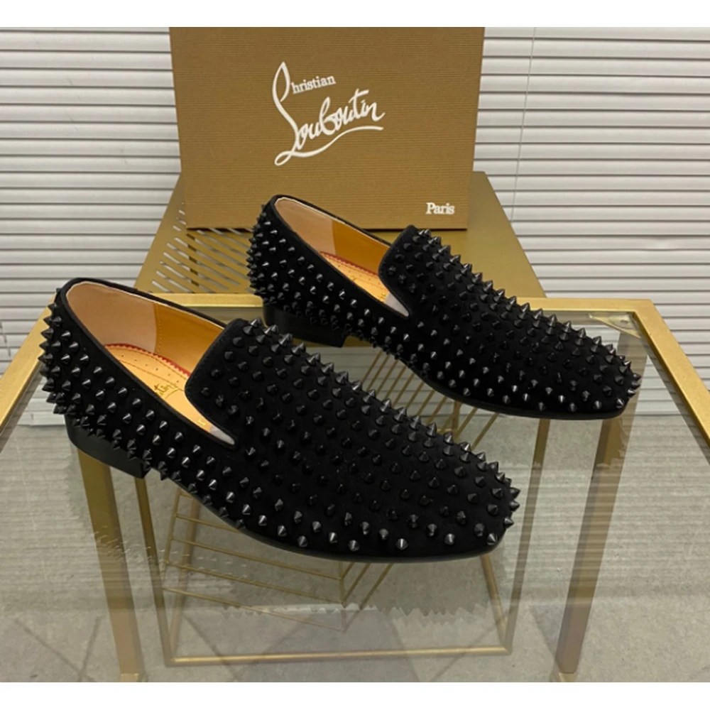 Christian Louboutin / All Over Stud Loafer / Black - image