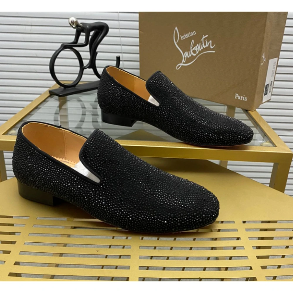 Christian Louboutin / Fine Texture Loafer / Black - image