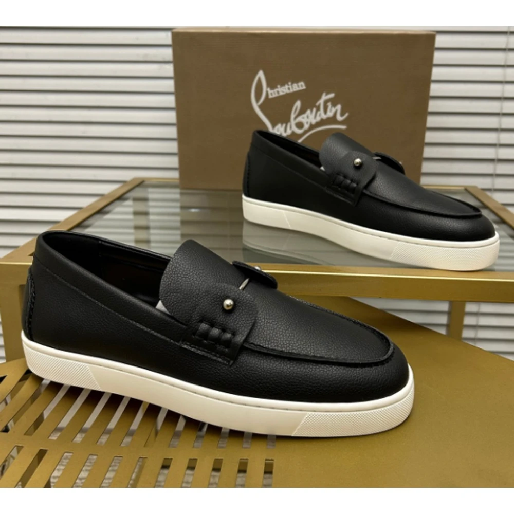 Christian Louboutin / Strap Slip-On Black / Black - image