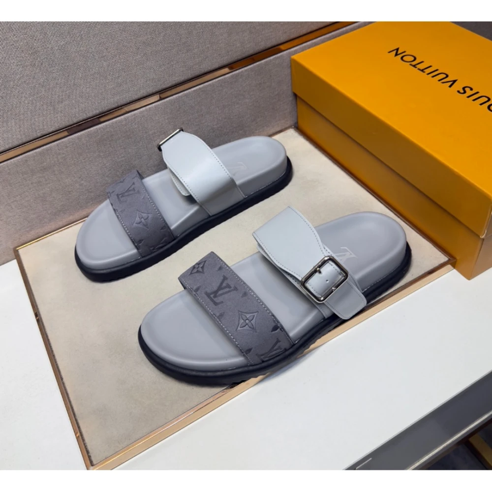 LV / Monogram Buckle Slides / Color Selection - image