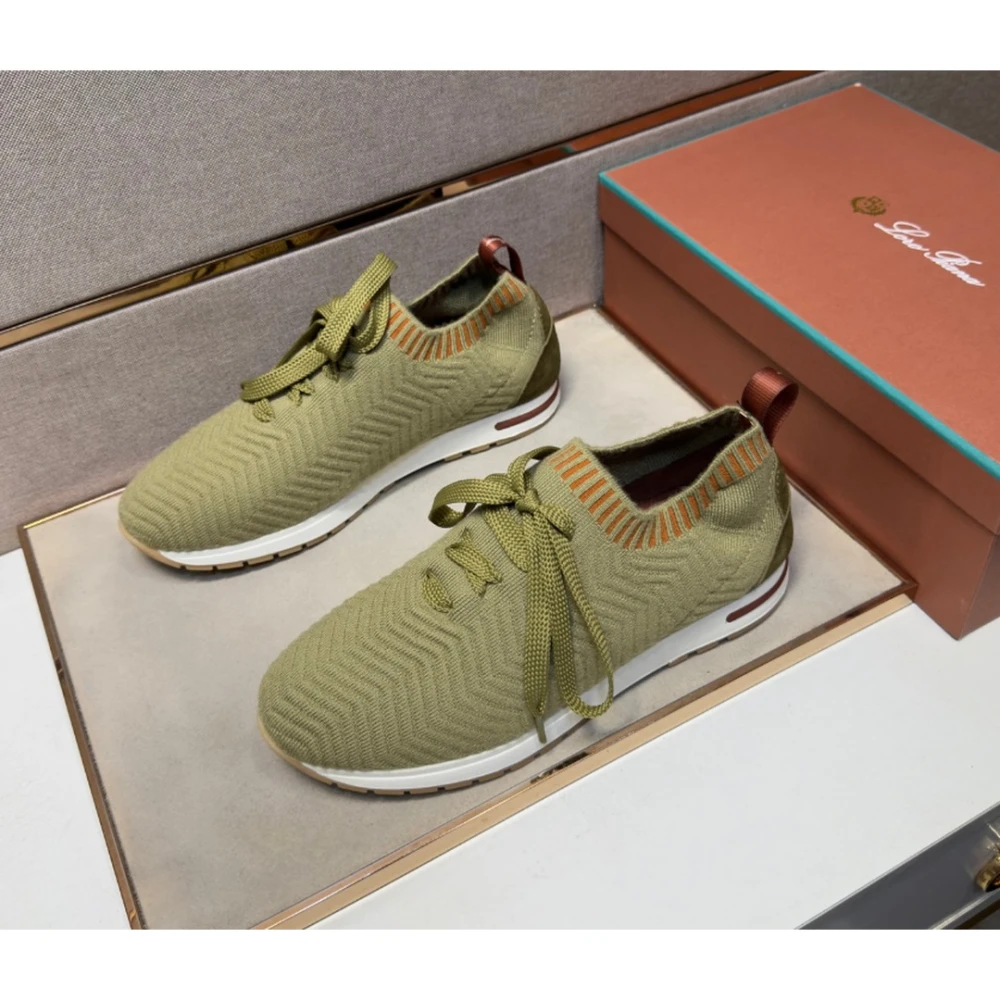 Loro Piana / Knit Lace-Up Runner / Color Selection - image