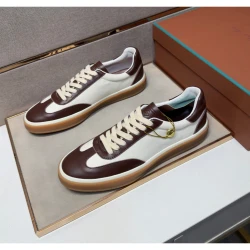 Loro P / Smooth Retro Low / Brown White