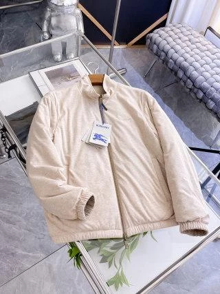 BUR Reversible Cotton Harrington Jacket / Ecru - image