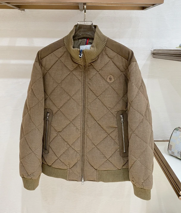 MON Diamond Quilted Jacket / Beige - image