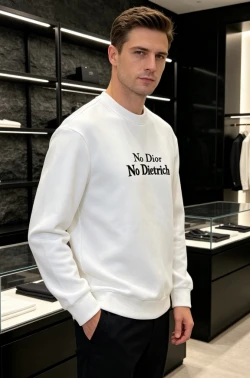 CD No CD No Dietrich Long Sleeve / White