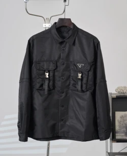 PRA Detachable Sleeve Nylon Shirt / Black