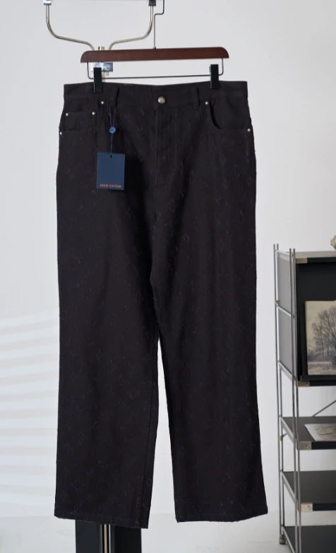 LV Tonal Monogram Jeans / Black - image