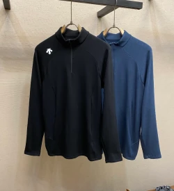 Descente Fleece Lined Half Zip Top / Multiple Colors