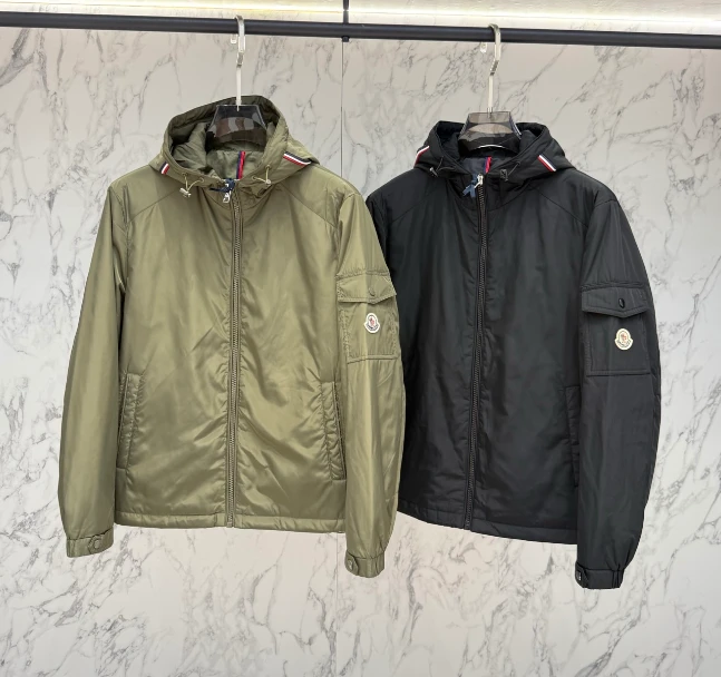 MON Sleeve Pocket Hooded Jacket / Multiple Colors - image