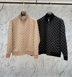 GUC GG Jacquard Stand Collar Bomber / Multiple Colors