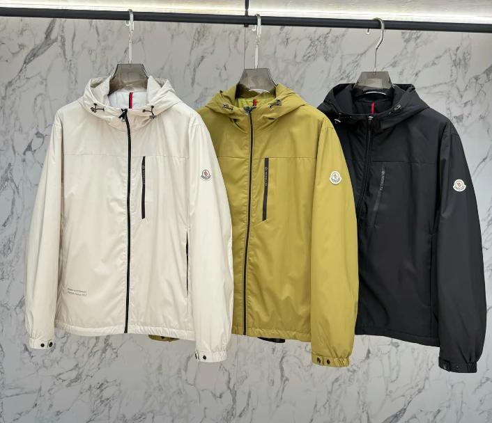 MON Small Chest Pocket Hooded Jacket / Multiple Colors - image
