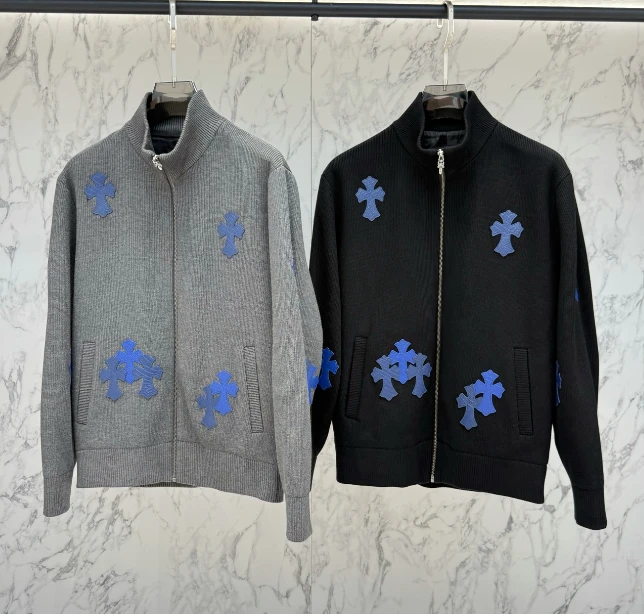 CH Blue Cross Cardigan / Multiple Colors - image