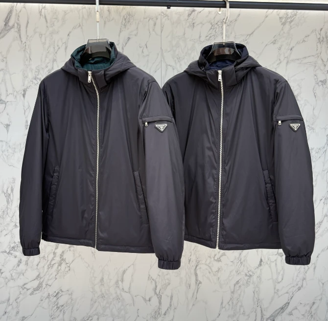 PRA Triangle Logo Jacquard Jacket / Multiple Colors - image