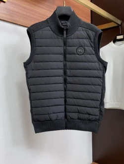 CG Round Logo Quilted Vest / Multiple Colors