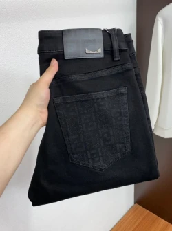 FEN FF Back Pocket Jeans / Black