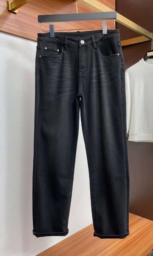 DG Geometric Back Pocket Jeans / Black - image