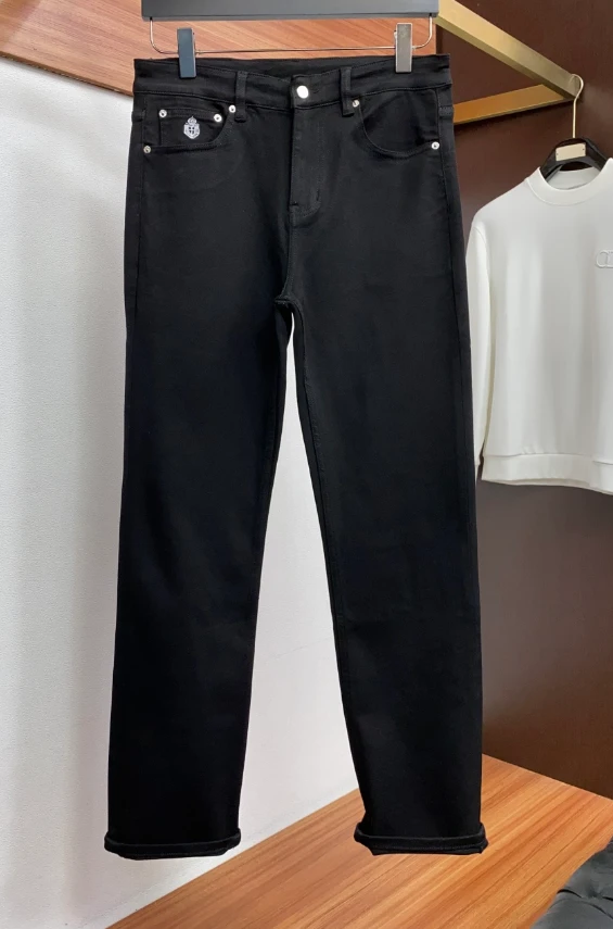 PRA Triangle Logo Jeans / Black - image