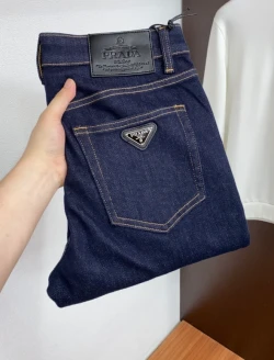 PRA Triangle Logo Jeans / Blue
