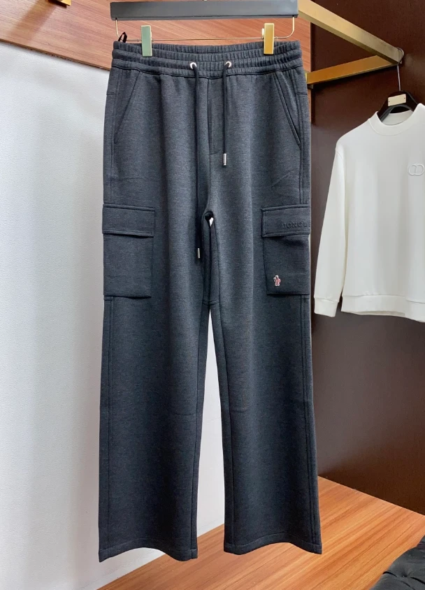 MON Side Pocket Straight Leg Trousers / Dark Grey - image