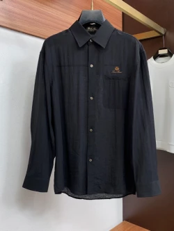 LP Embroidered Logo Linen Shirt / Multiple Colors