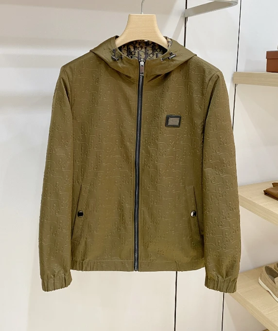 DIO Reversible Oblique Hooded Jacket / Multiple Colors - image