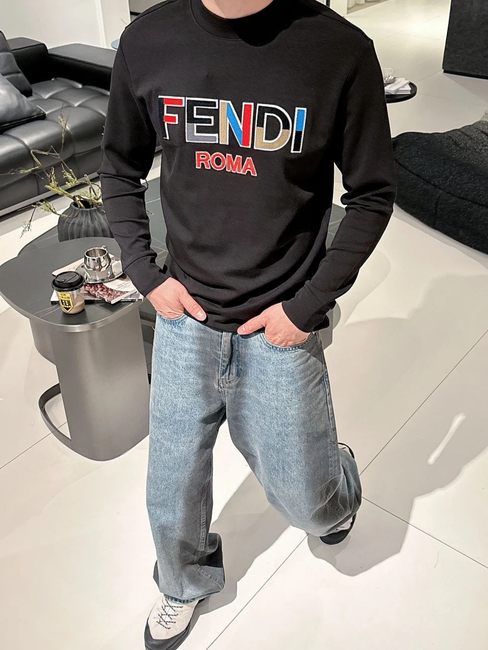 FEN Multicolor Roma Lettering Top / Multiple Colors - image