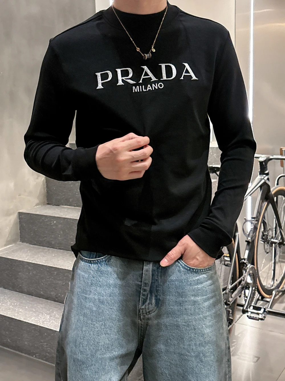 PRA Milano Lettering Top / Multiple Colors - image