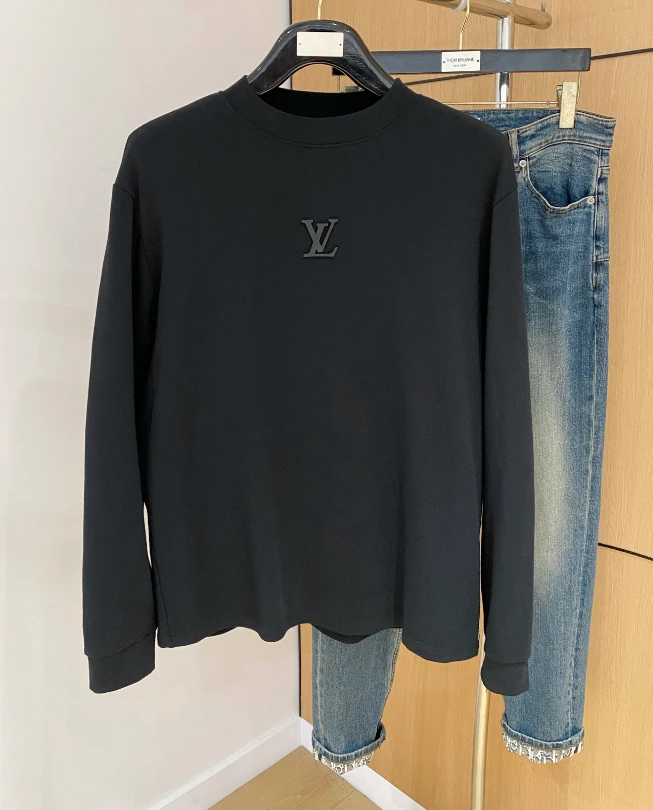 LV Tonal Logo Top / Black - image