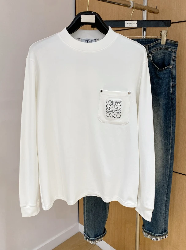LOE Anagram Pocket Top / White - image