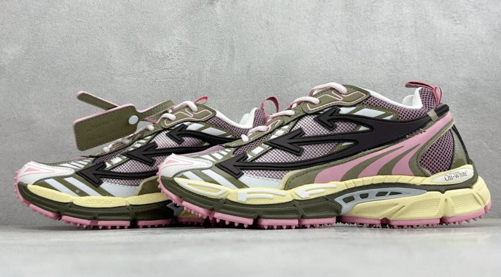 OW Arrow Layered Sole Sneakers / Multicolor - image
