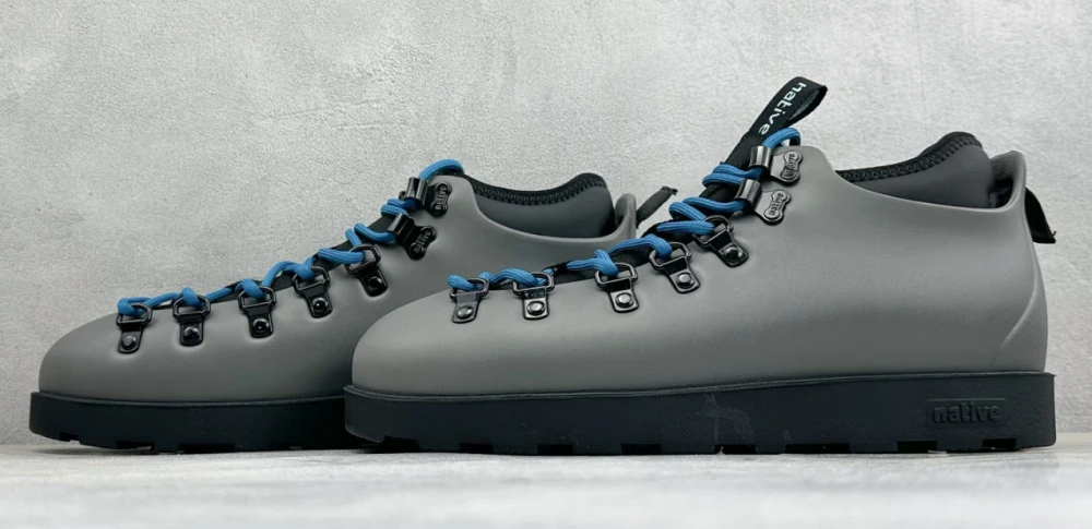 Native Shoes Fitzsimmons 3.0 31200600 / Grey & Blue Laces - image