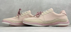 ECCO Women's Walking Shoes 840113 / Beige & Pink