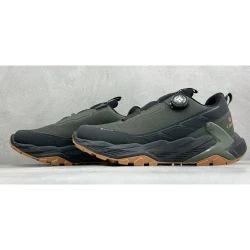 Columbia Quick Lace Hiking Shoes / Green & Black