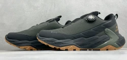 Columbia Quick Lace Hiking Shoes / Green & Black