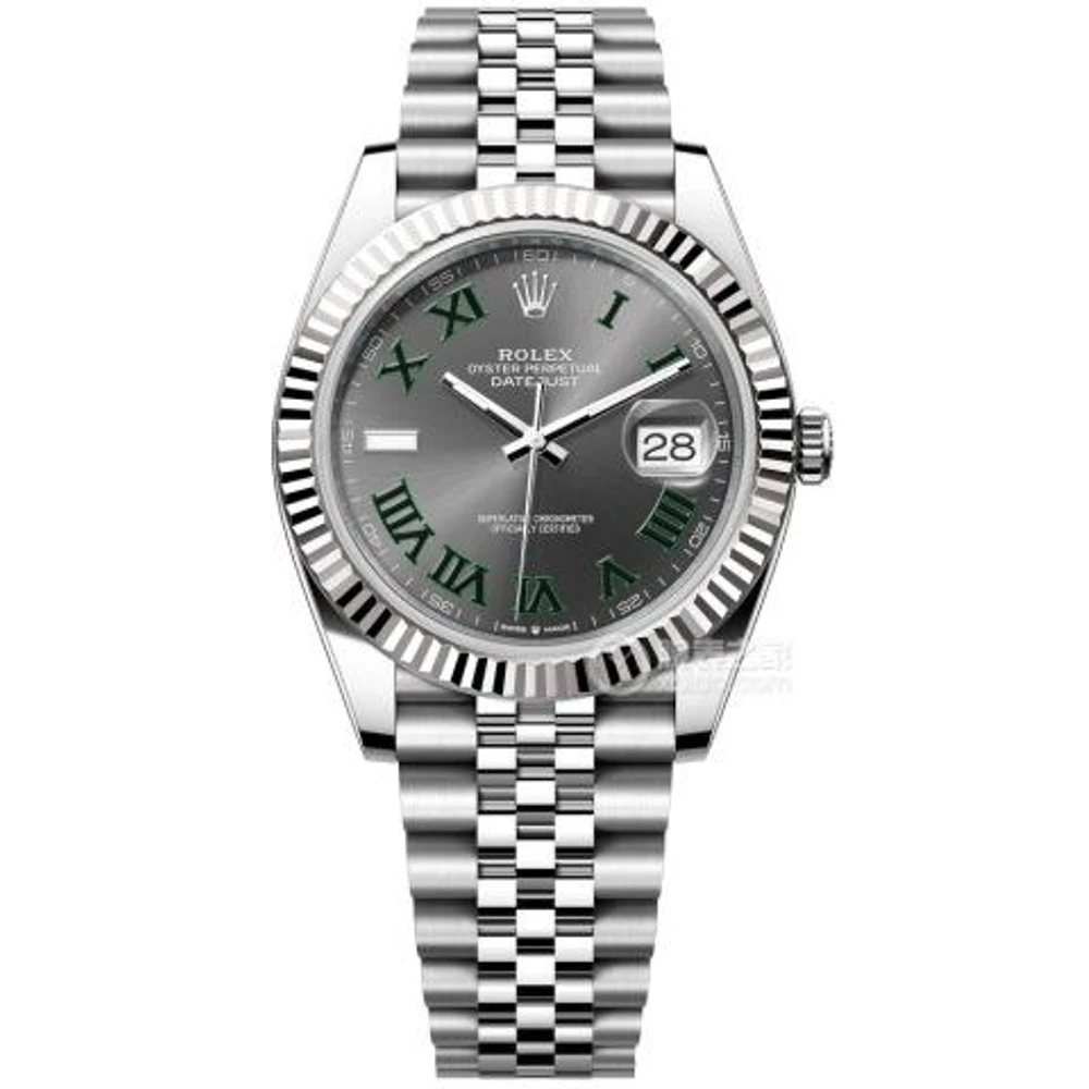 RLX Datejust 41 Wimbledon / Silver - image