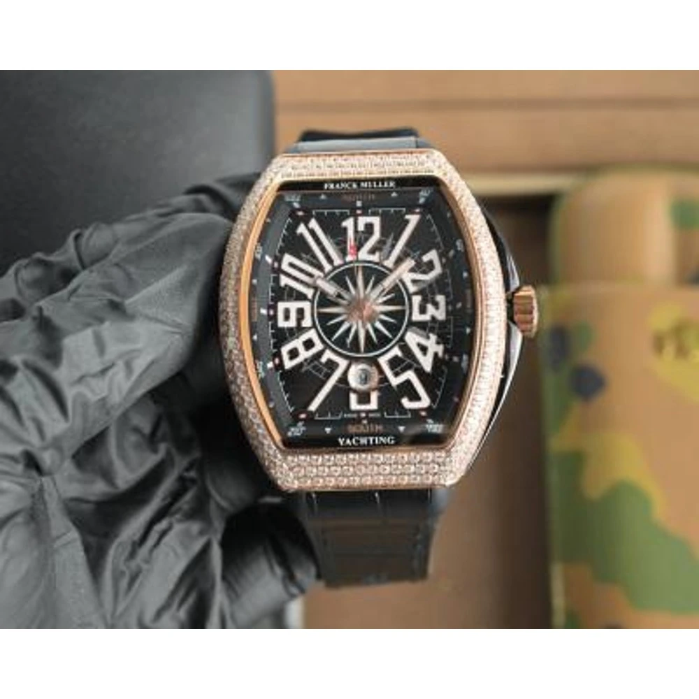 FM V45 Automatic Crystal Case / Black - image