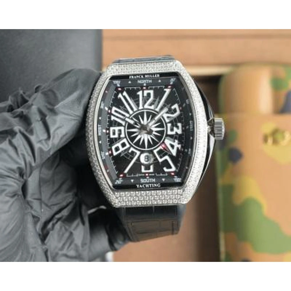 FM V45 Automatic Crystal Case / Black - image