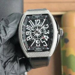 FM V45 Automatic Crystal Case / Black