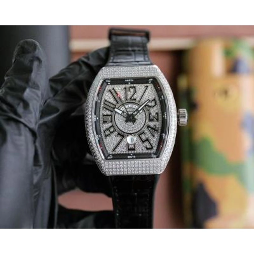 FM V45 Automatic Crystal Case / Silver - image