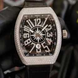 FM V45 Automatic Crystal Case / Multiple Colors