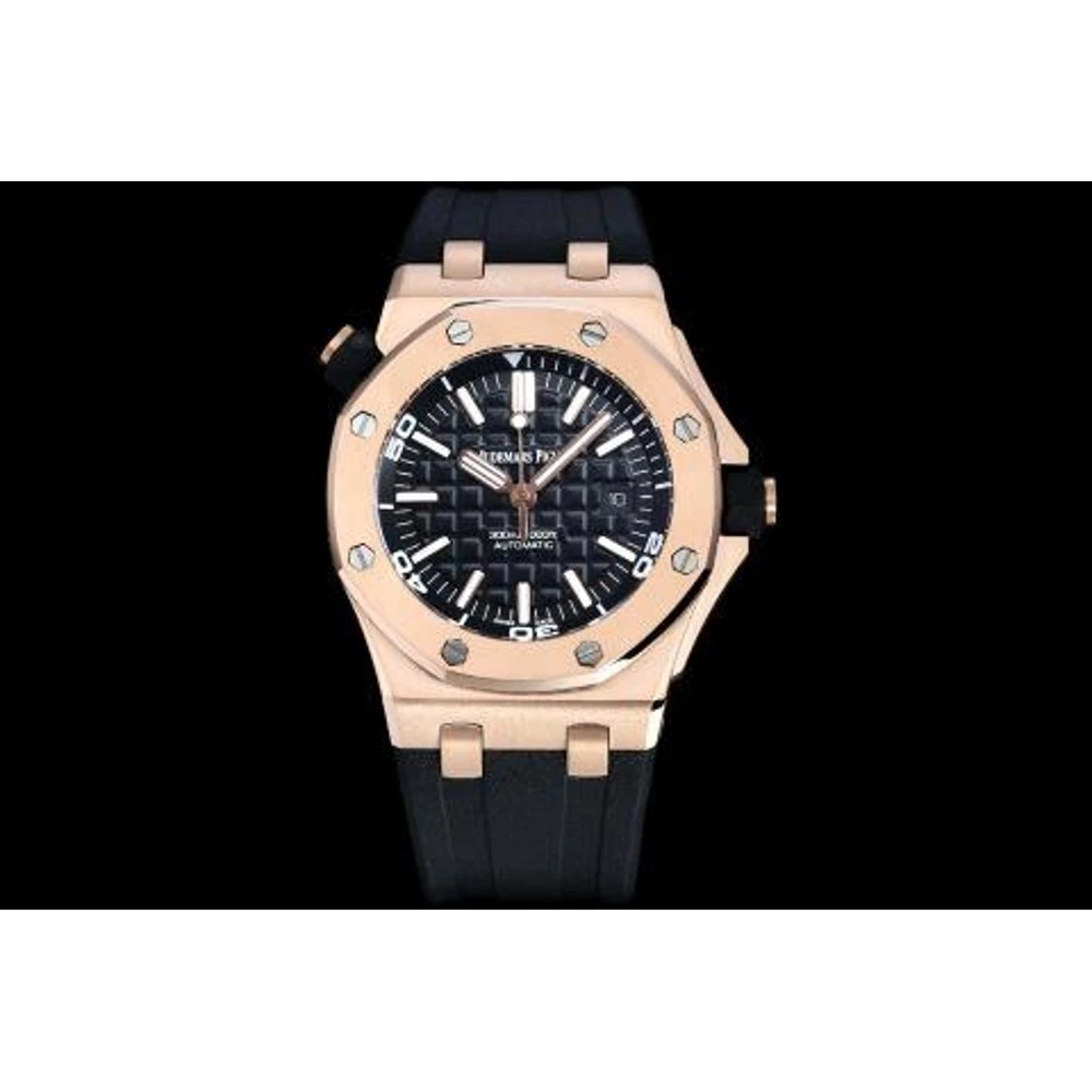 AP Royal Oak Offshore Rose Gold Case / Black - image